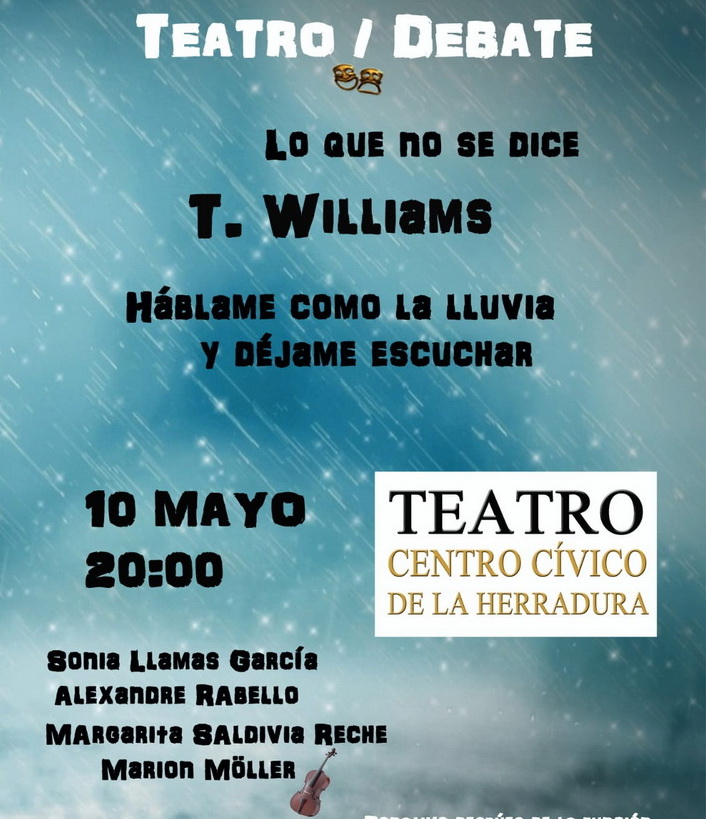 Vuelve el teatro este martes a La Herradura con el colectivo del Club de Lectura 